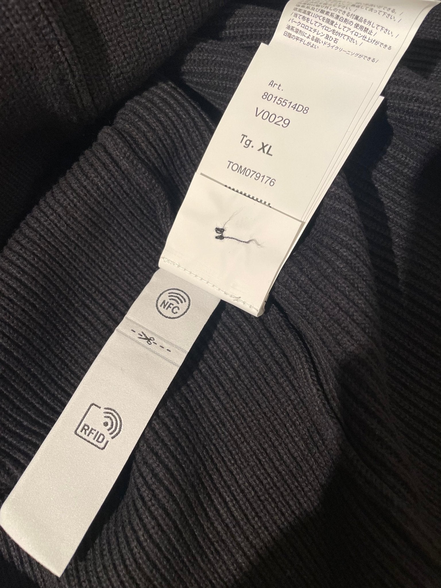 5100054 Stone Island Knitwear Sweater Black - Grisch Life