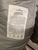 SI Garment Dyed Micro Yarn Hooded Down Jacket GRAY - Grisch Life