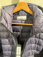 SI Garment Dyed Micro Yarn Hooded Down Jacket NAVY - Grisch Life