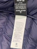 SI Garment Dyed Micro Yarn Hooded Down Jacket NAVY - Grisch Life