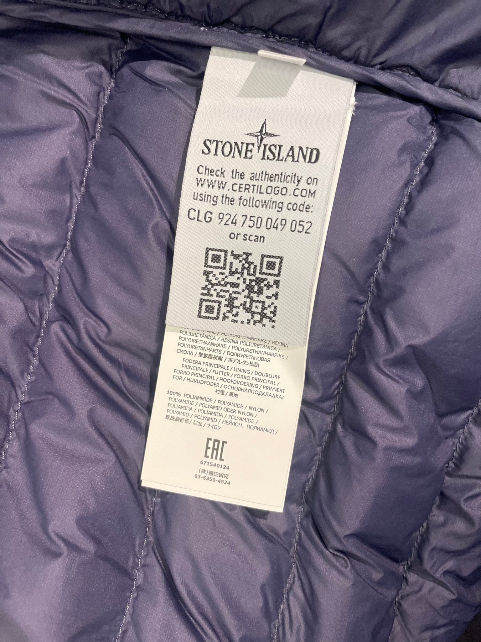 SI Garment Dyed Micro Yarn Hooded Down Jacket NAVY - Grisch Life