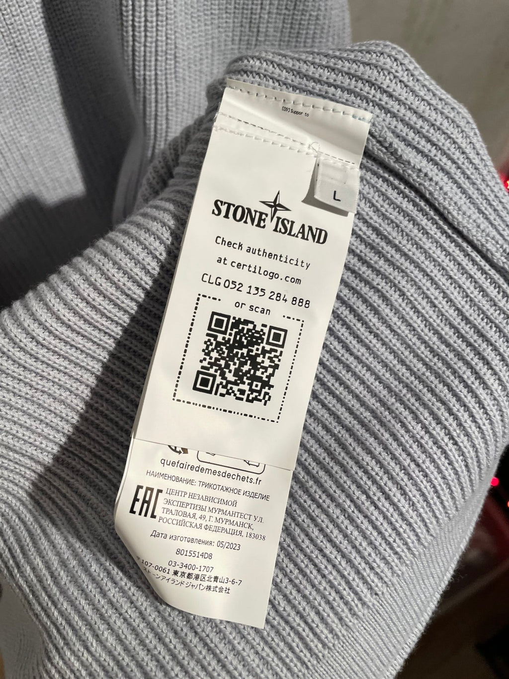 SI Knitwear Sweater Sky Blue - Grisch Life