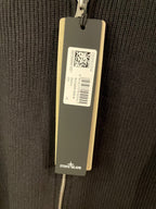 SI Ribbed Zip Up Cotton Black - Grisch Life