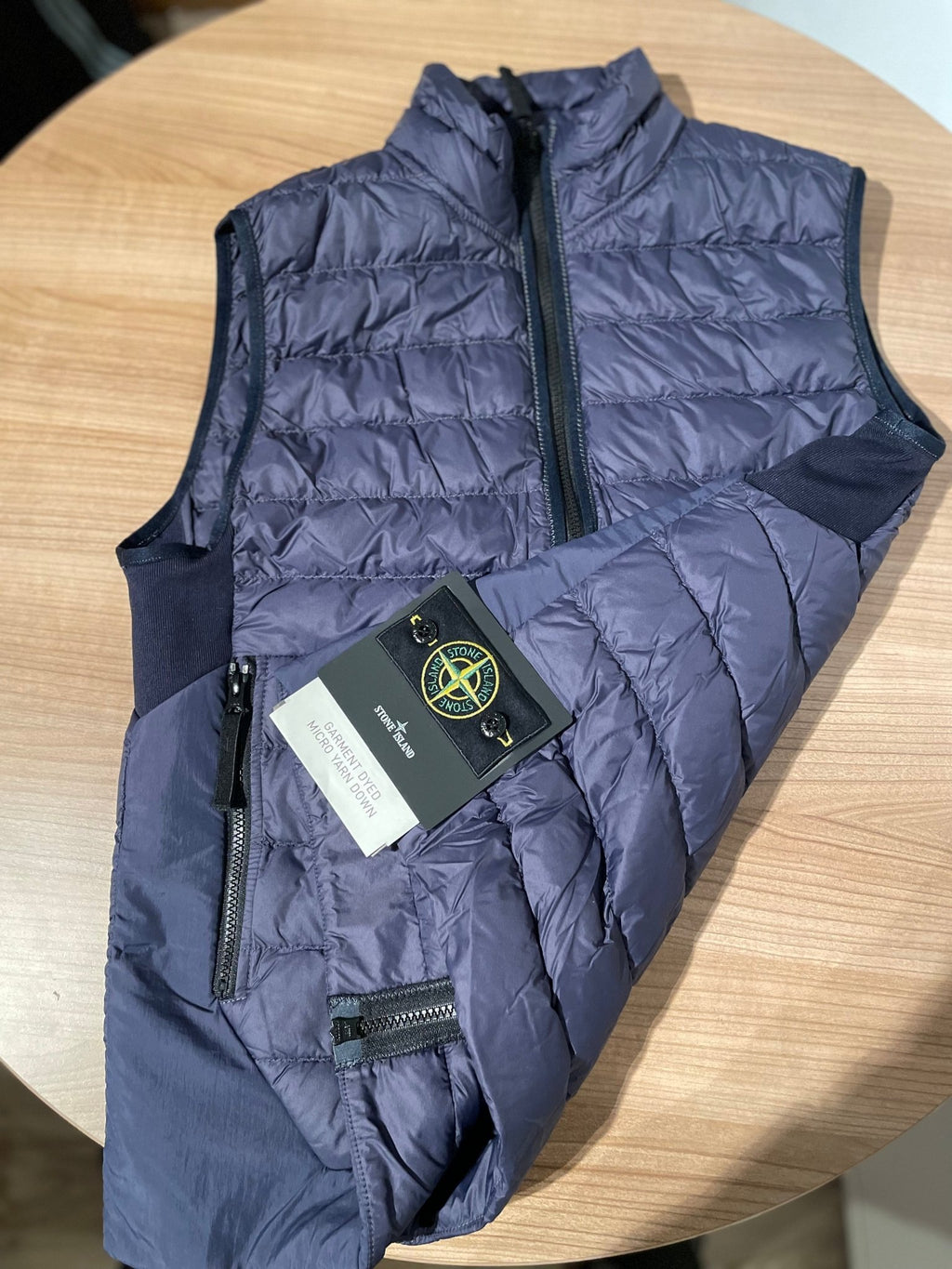 Stone Island Vest Dark Blue Foldable - Grisch Life
