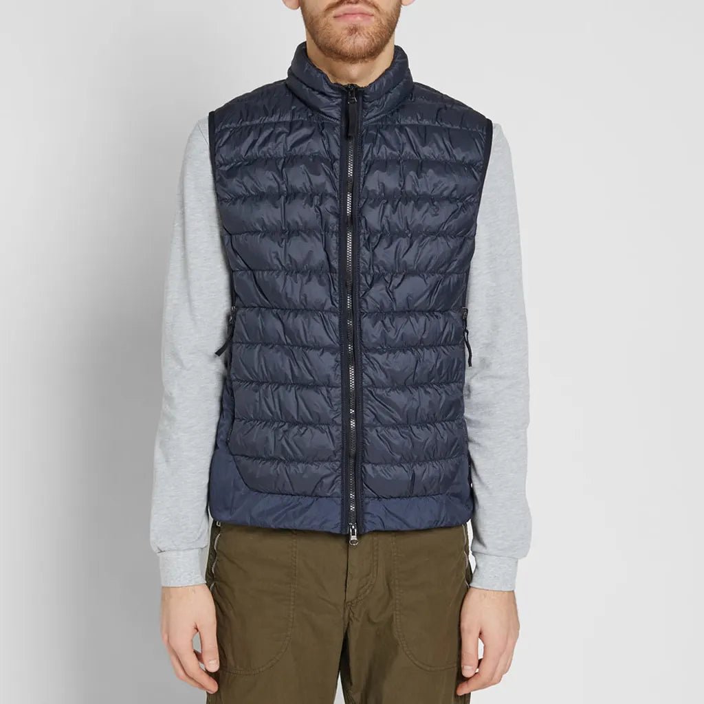 Stone Island Vest Dark Blue Foldable - Grisch Life