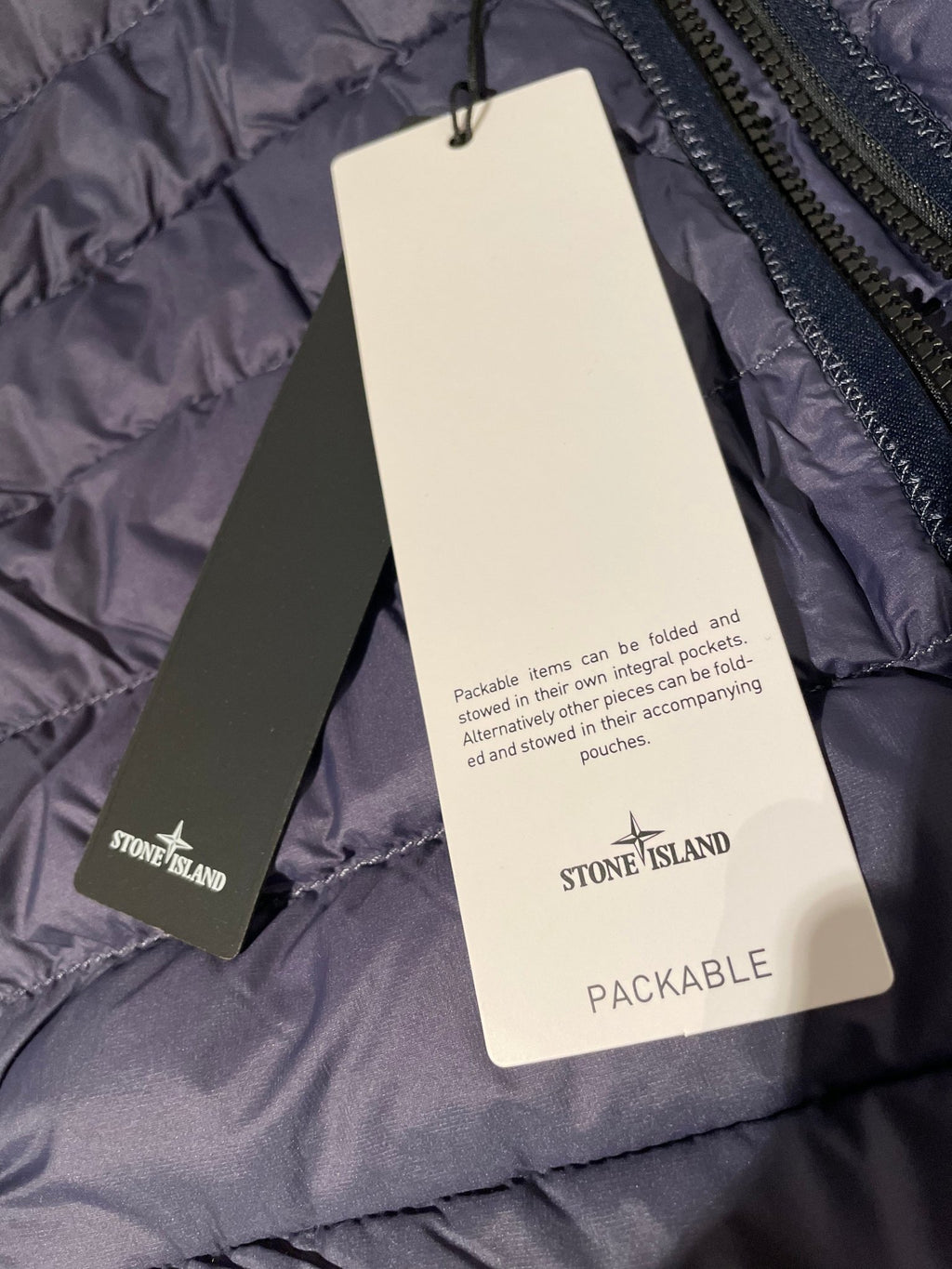 Stone Island Vest Dark Blue Foldable - Grisch Life