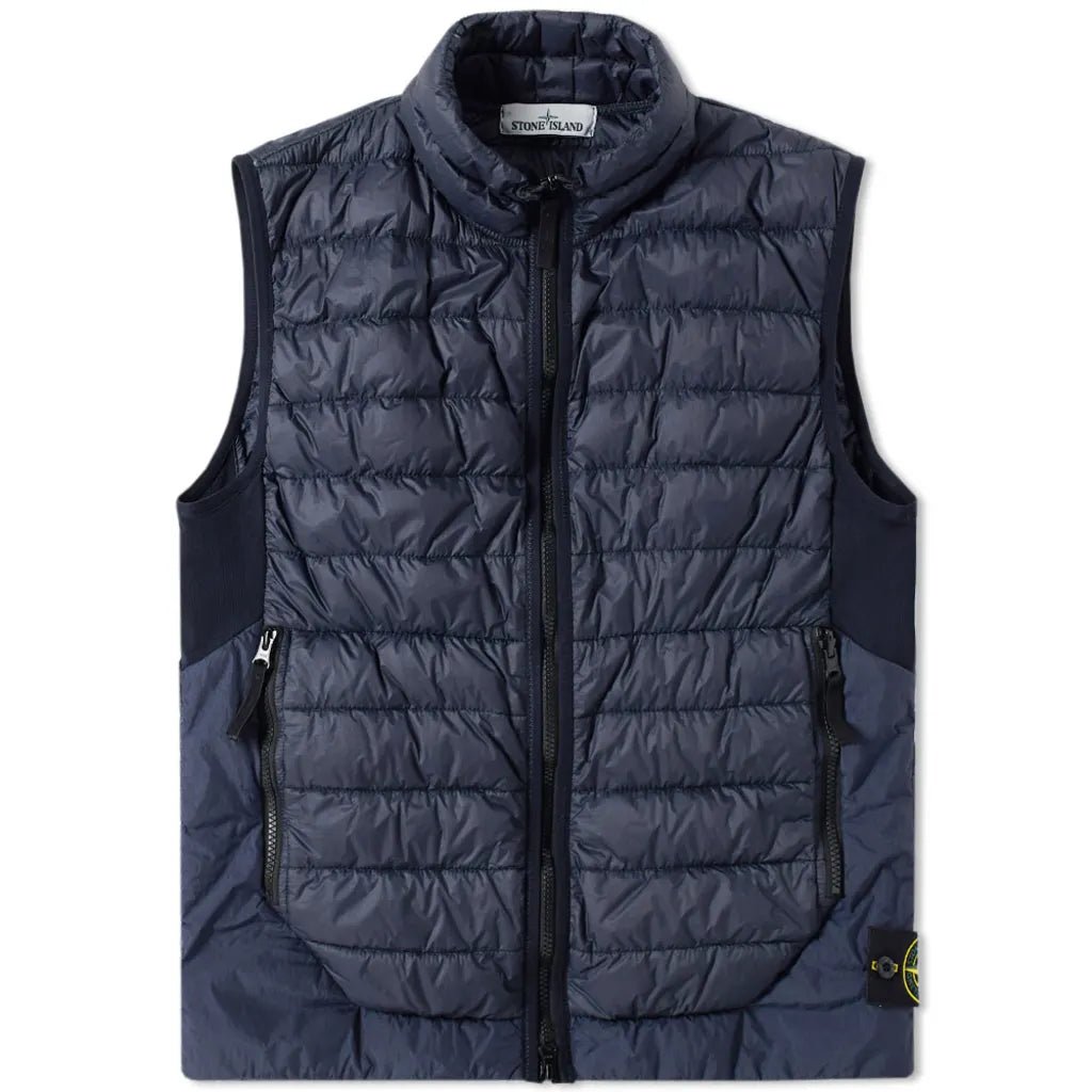 Stone Island Vest Dark Blue Foldable - Grisch Life