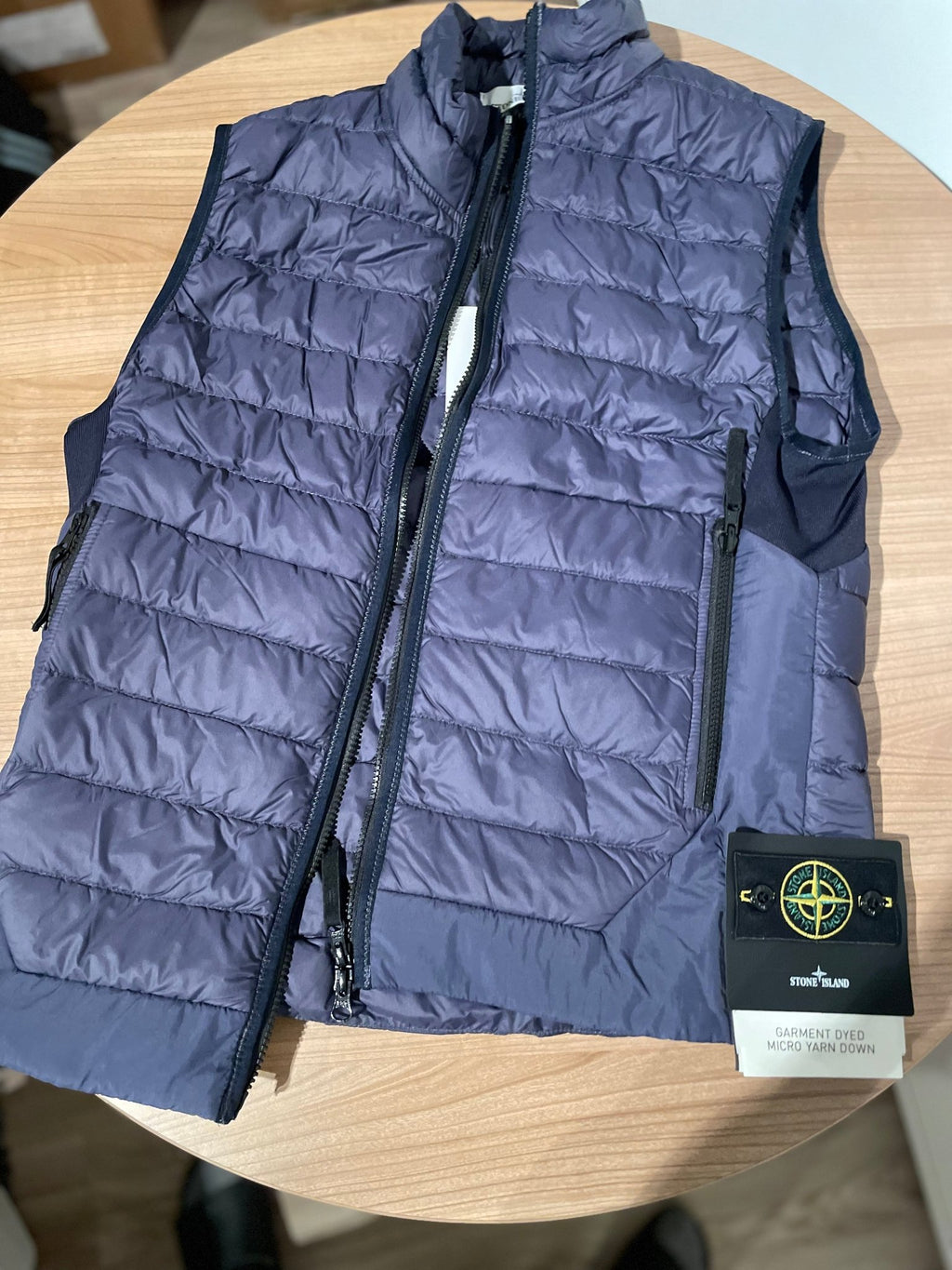 Stone Island Vest Dark Blue Foldable - Grisch Life