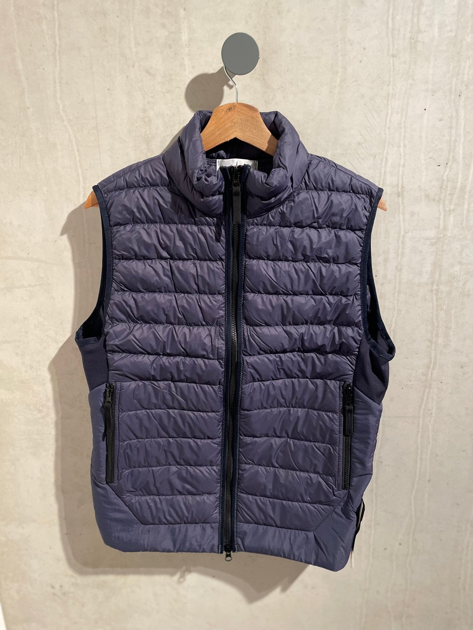 Stone Island Vest Dark Blue Foldable - Grisch Life