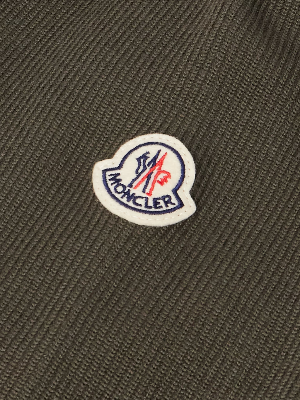 Logo-Appliquéd Wool-Trimmed Quilted Shell Hooded Down Zip-Up Cardigan