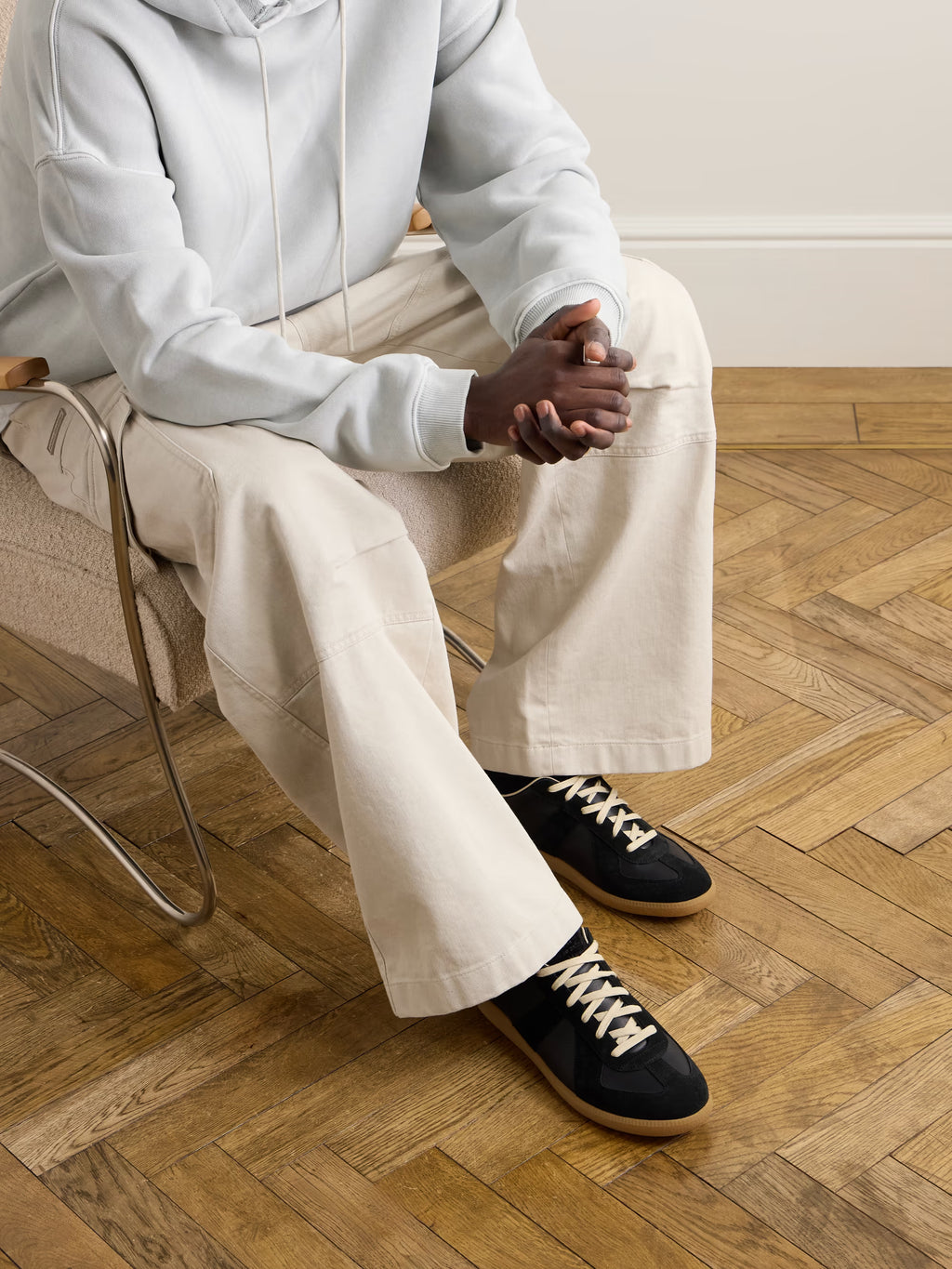 Replica Leather and Suede shoes